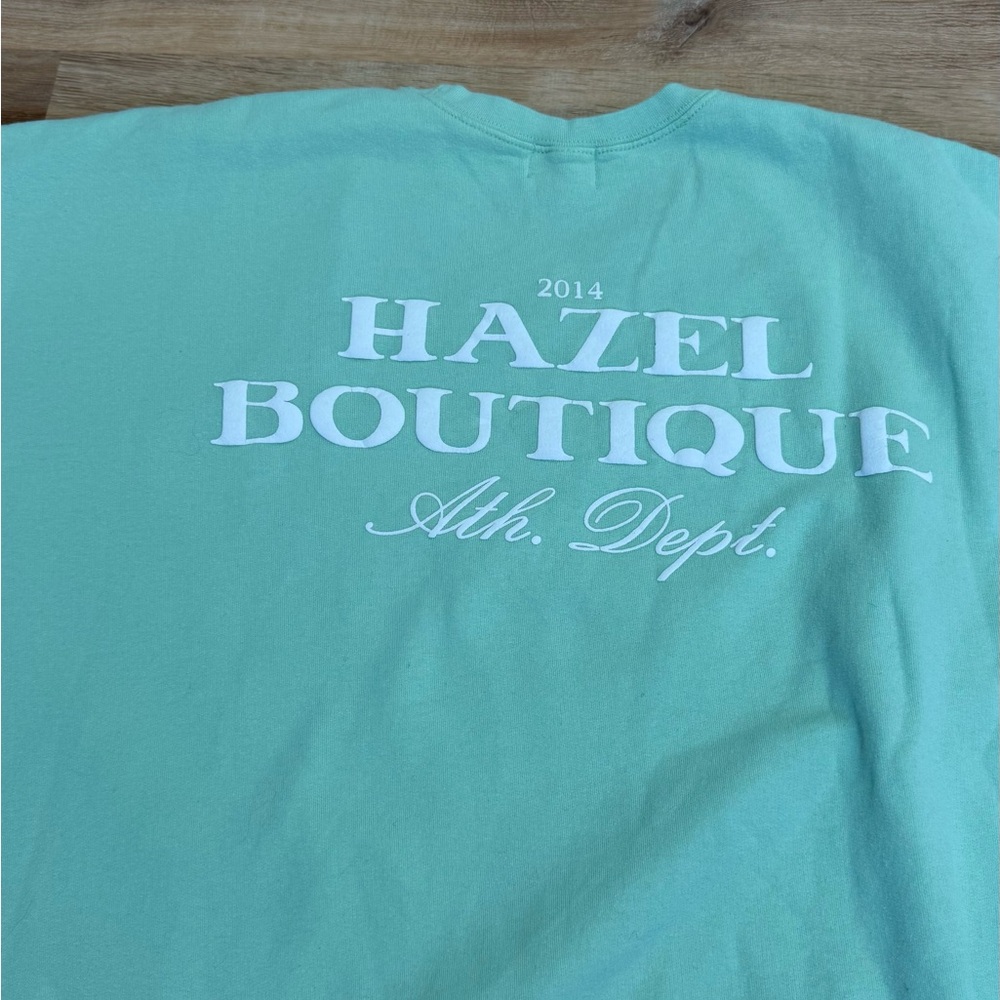 Hazel Mint Green Sweatshirt - Picture 3 of 6